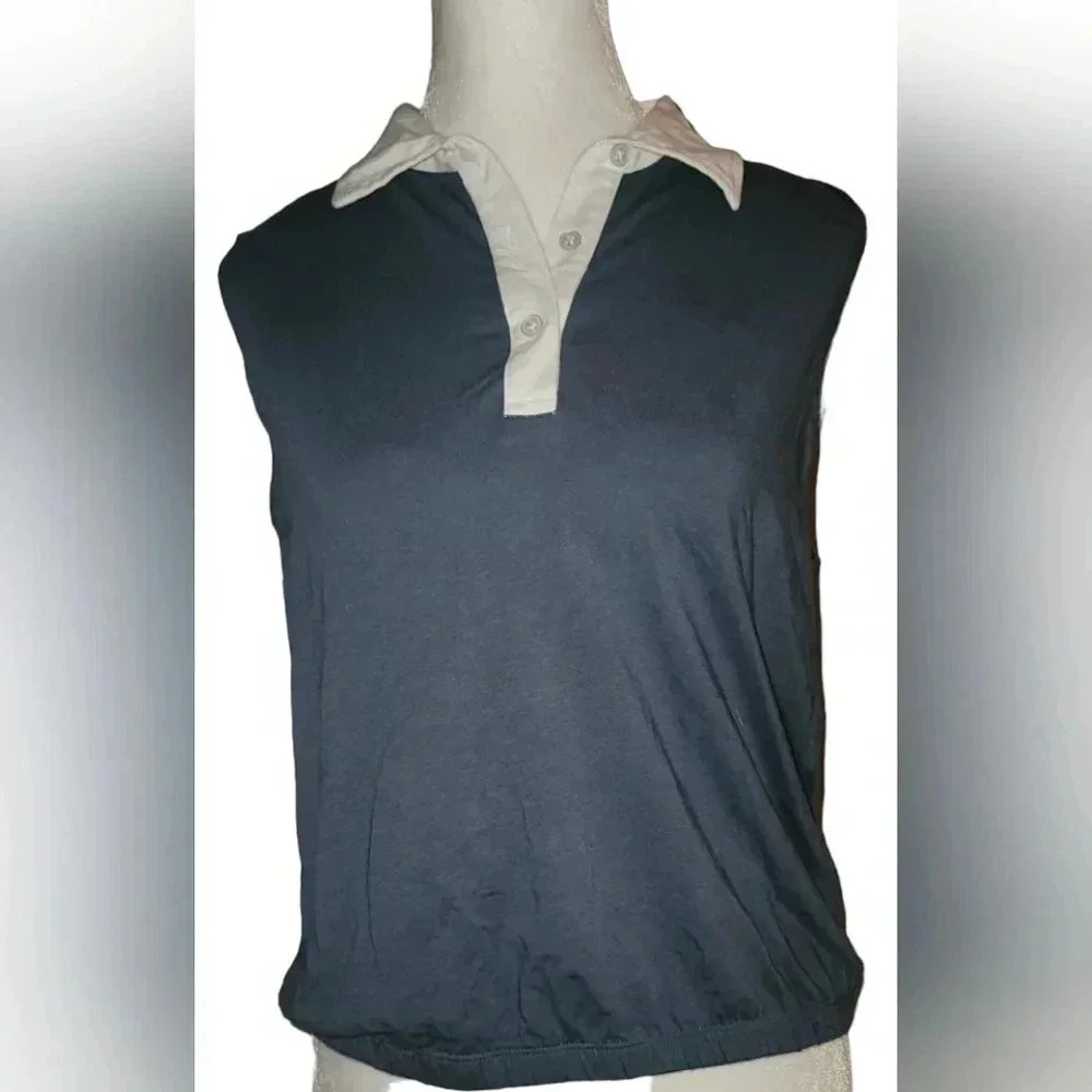 PLANET Gold Junior's Blue Polo Top